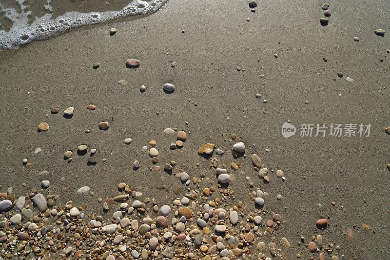 清晨平静的大海