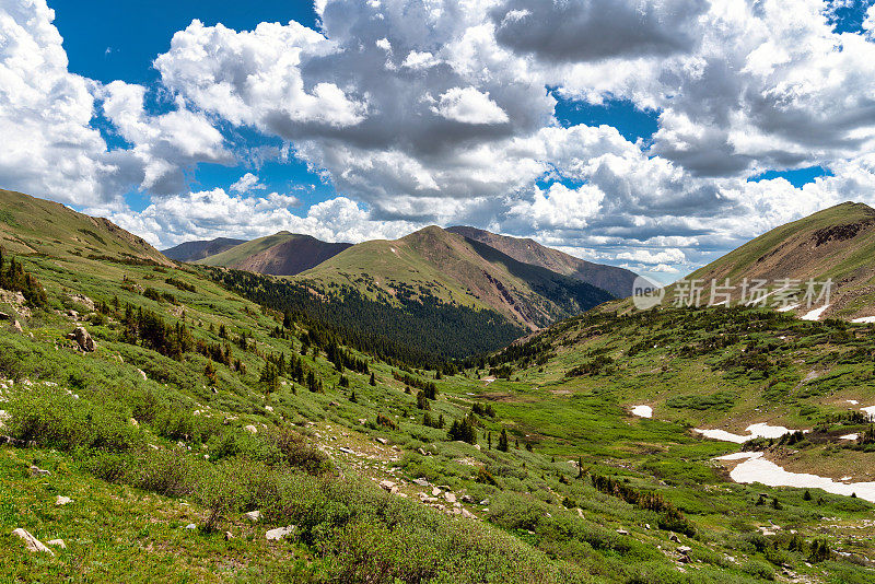 科罗拉多山地自然景观