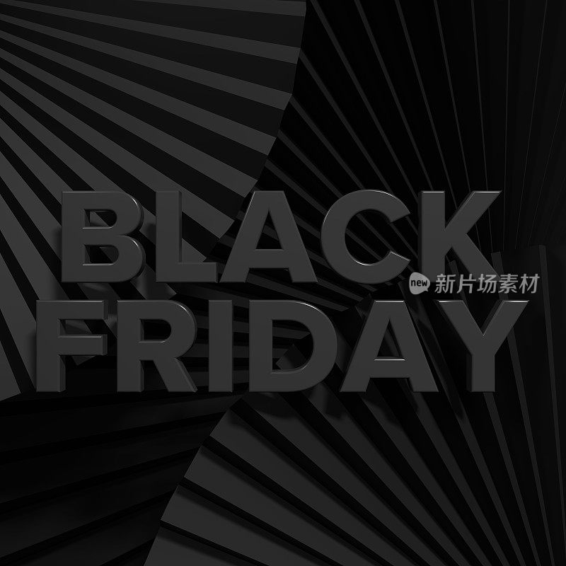 黑色星期五报盘展示。促销营销打折和网上购物的概念。