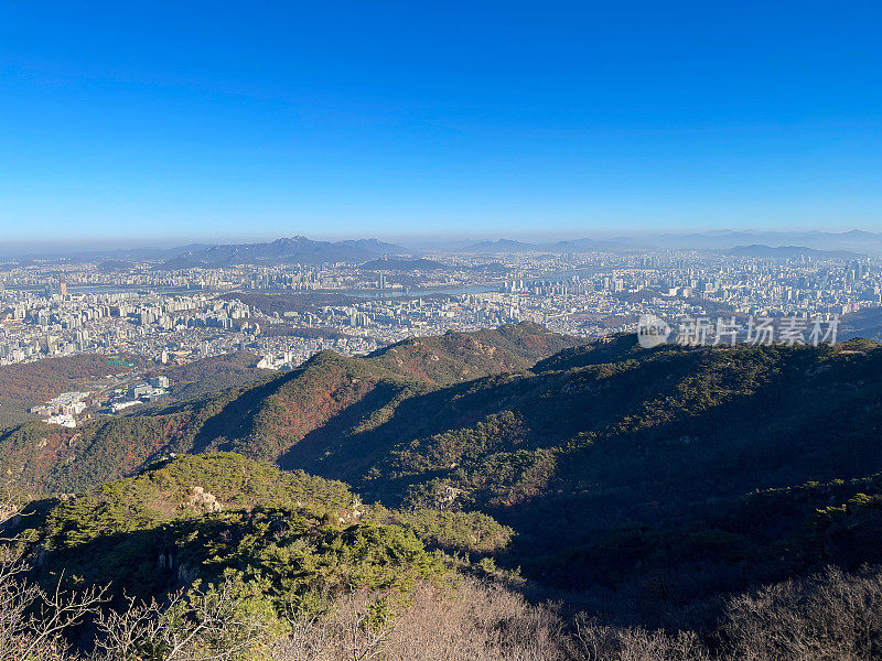 秋天首尔全景