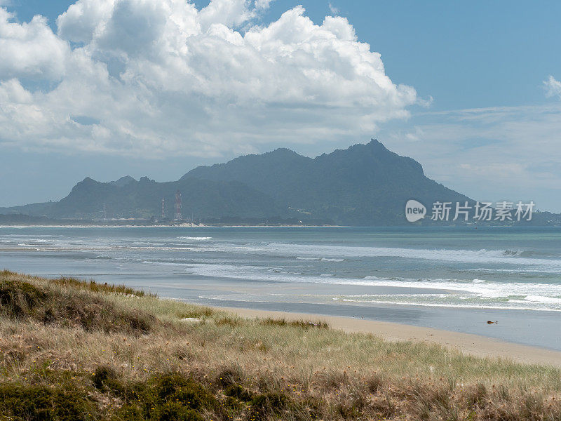 新西兰怀普的海岸线