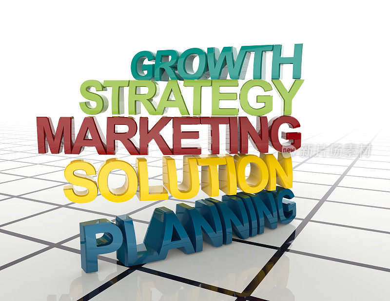 增长,战略,营销,解决方案,规划