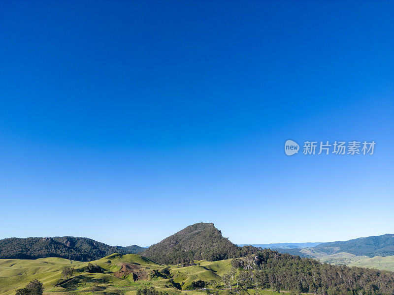 澳大利亚昆士兰州风景圈巴尼山的起伏景观