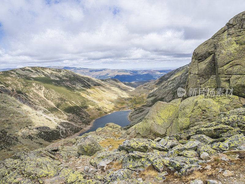 高山。拉古纳德巴科，塞拉德格雷多斯，西班牙