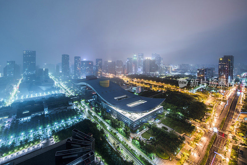 深圳夜城景观