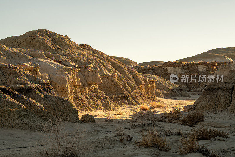 Bisti荒野的风景