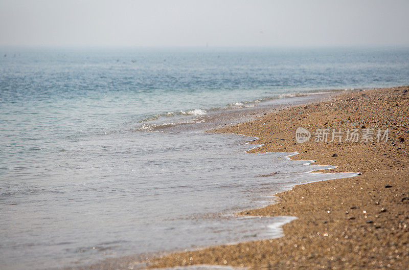 沙滩和海浪