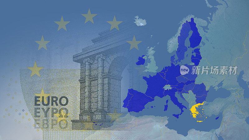 希腊(英国退欧后)2017年欧元区版。