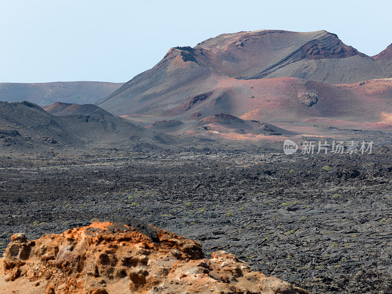 火山景观,兰萨罗特岛