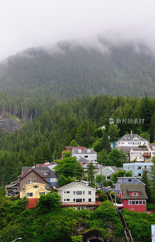 沿海的村庄