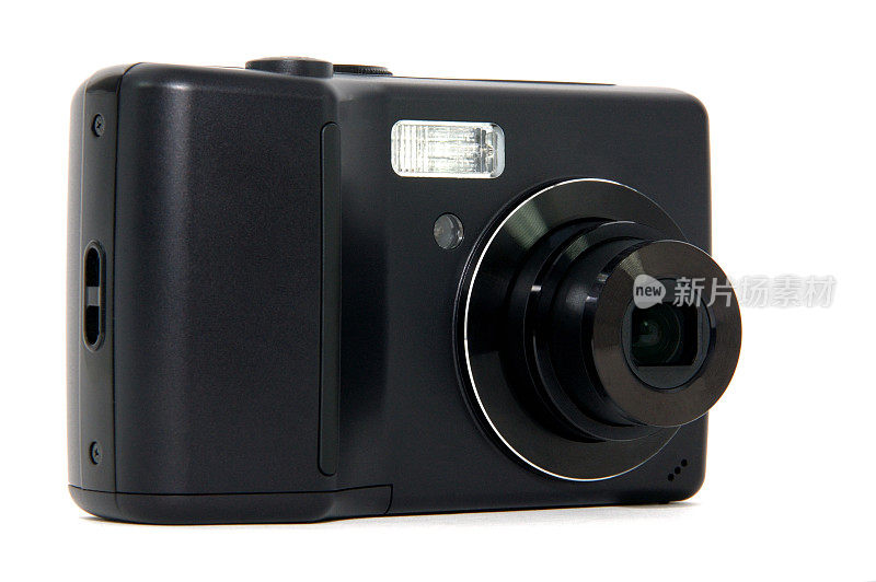 黑色的紧凑型相机