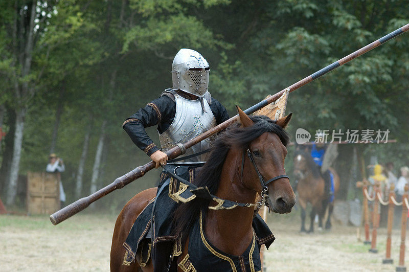 中世纪骑士-比武比赛