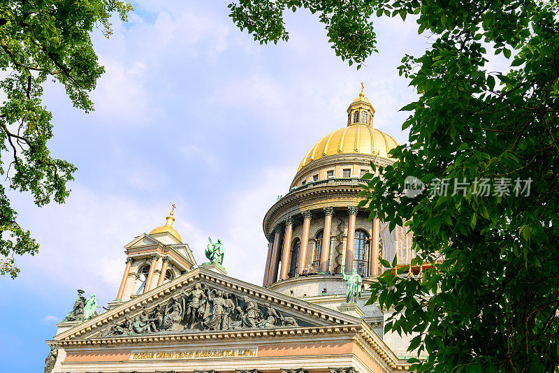 圣艾萨克大教堂，圣彼得堡，俄罗斯