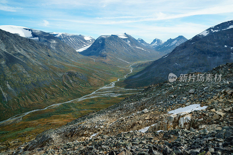 Jotunheimen国家公园的风景