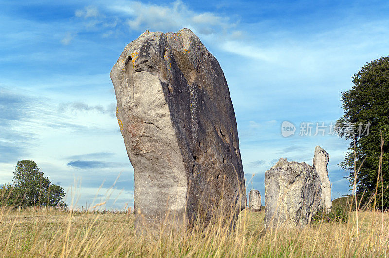 埃夫伯里史前石环，英国