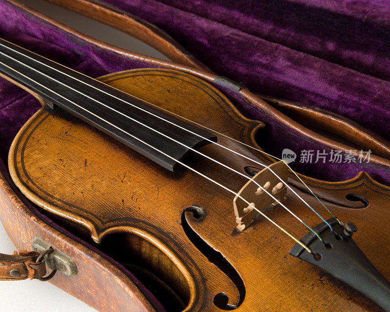 旧小提琴的案例