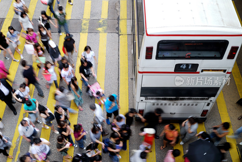 香港旺角繁忙街