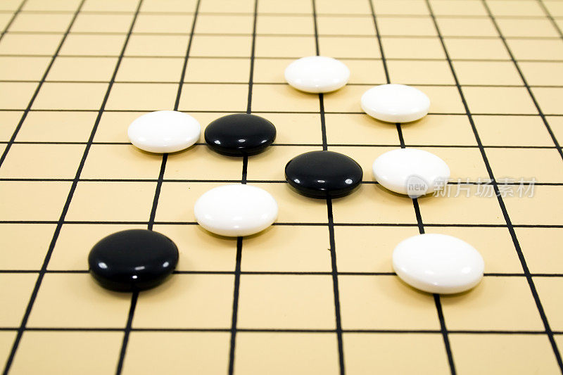 围棋，一种棋盘游戏