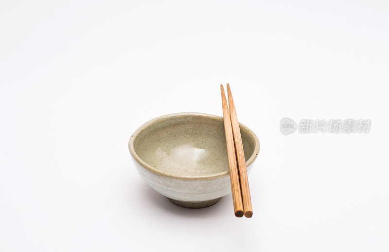 筷子和瓷碗