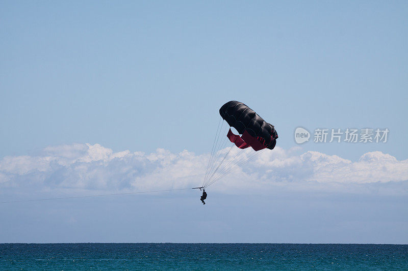 在马略卡岛棕榈岛跳伞