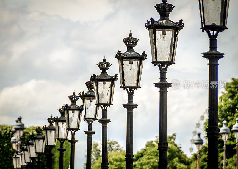 巴黎的街灯