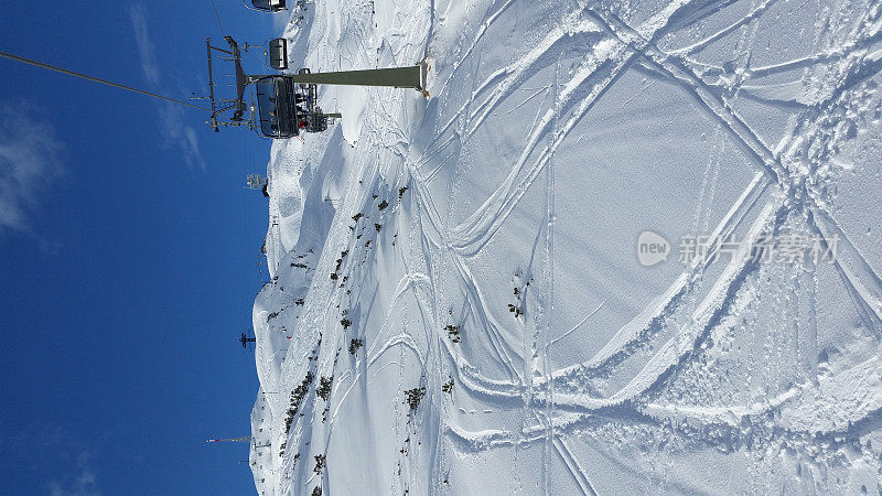 从滑雪道的观点