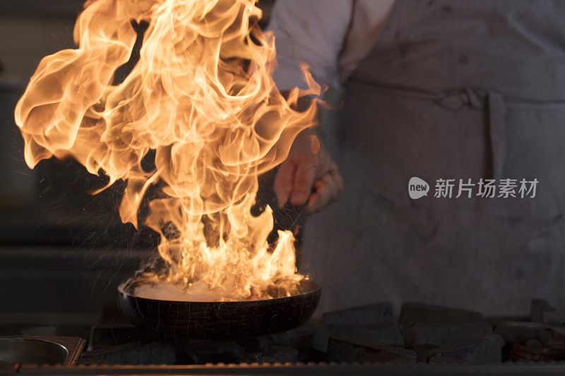 厨师的食物。