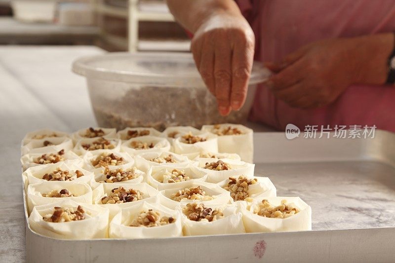 土耳其传统美食(果仁脆饼)