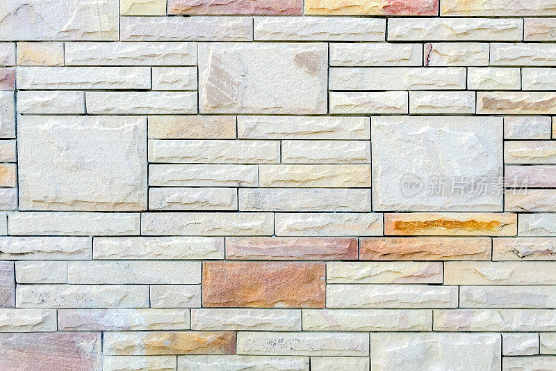 白石砖墙