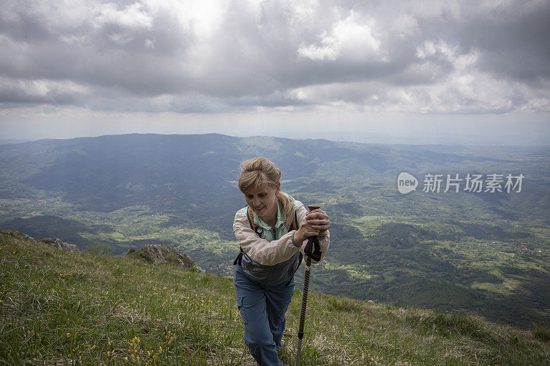 女登山家