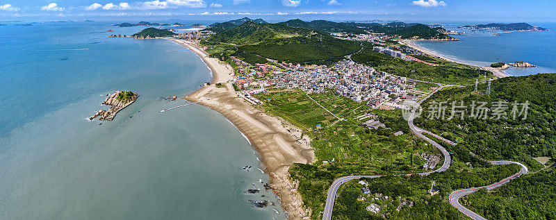 中国嵊泗群岛全景