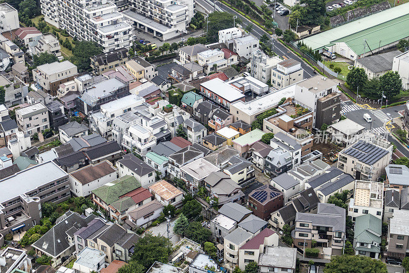 居住地区，东京，日本