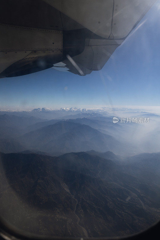 喜马拉雅山的风景