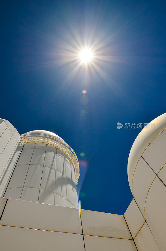 泰德天文台的望远镜