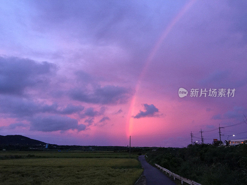 石垣岛彩虹