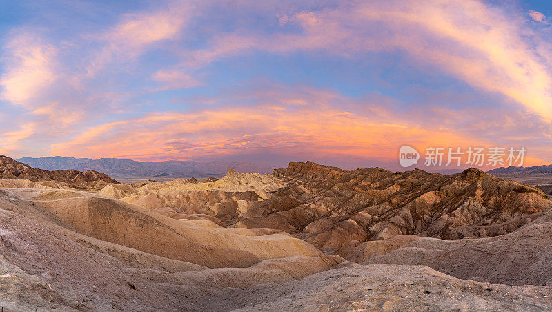 美国加利福尼亚州莫哈韦沙漠死亡谷国家公园著名的扎布里斯基点