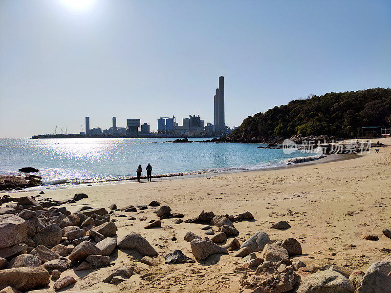 香港南丫岛红城叶海滩