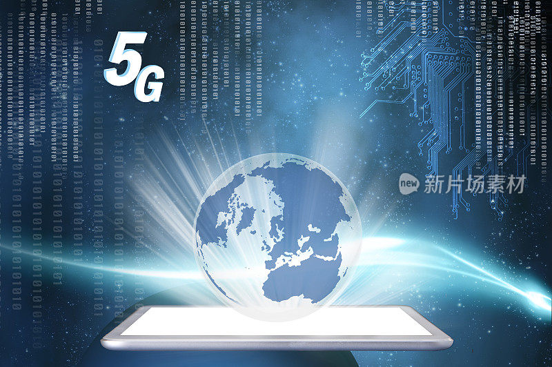 平板電腦通過5G大數據聯繫起了全球通訊