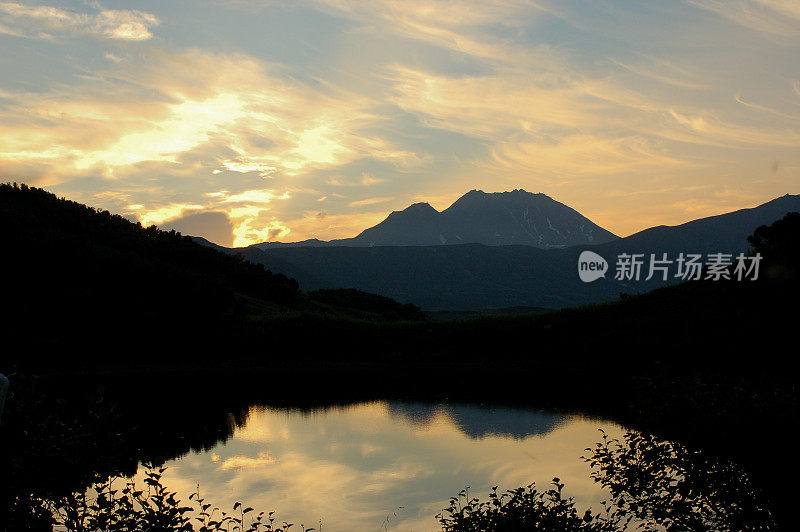 山景观堪察加半岛