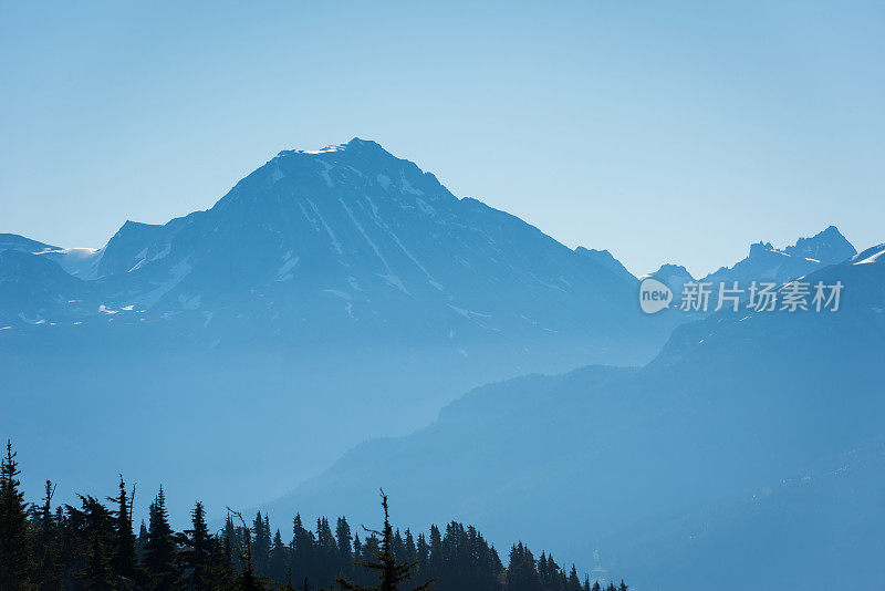 加拿大惠斯勒的楔山