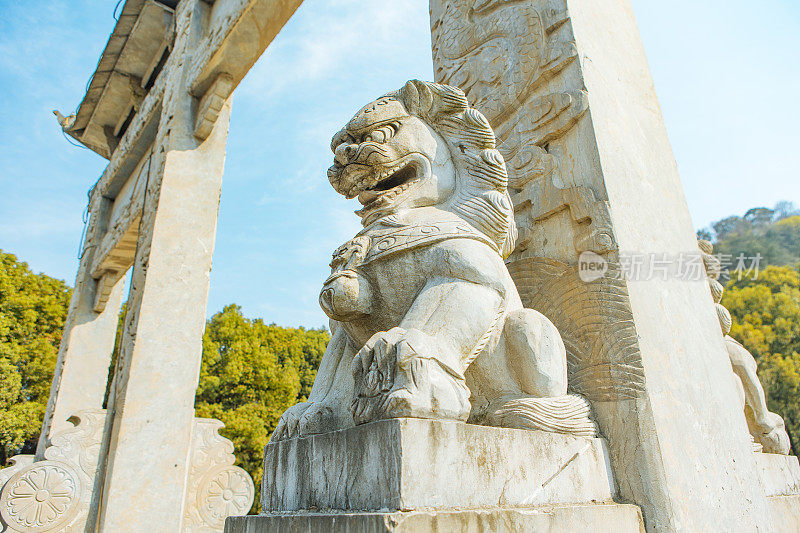 中国古代建筑石狮