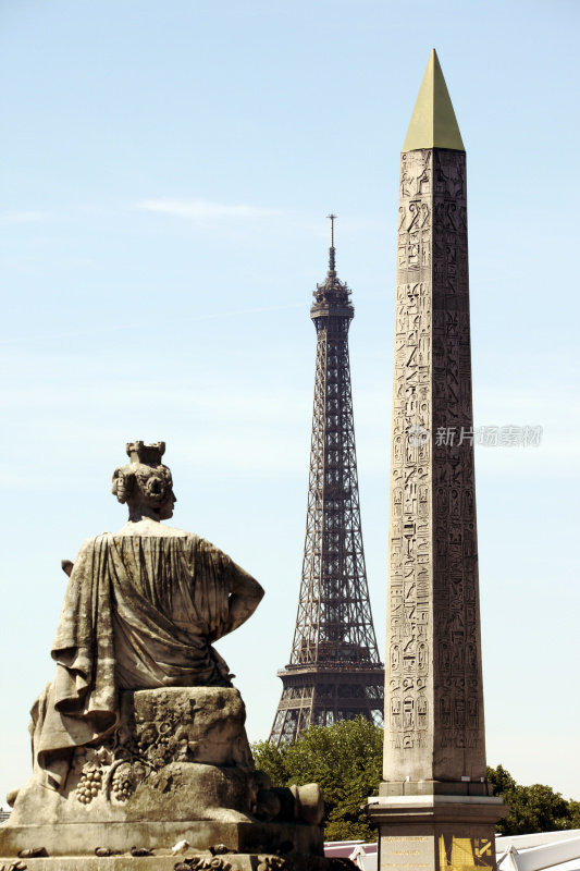 法国巴黎的纪念碑