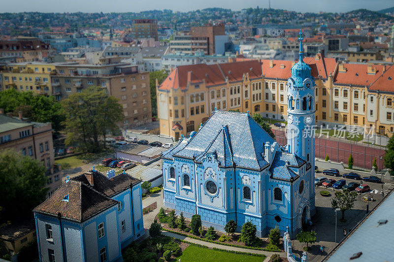 伯拉第斯拉瓦蓝色的教堂