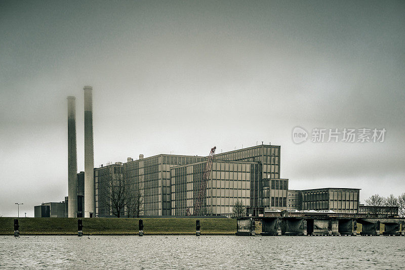 荷兰，欧维塞尔，Zwolle的老电厂IJsselcentrale