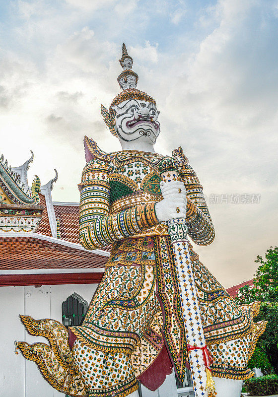 在泰国曼谷的阿龙寺