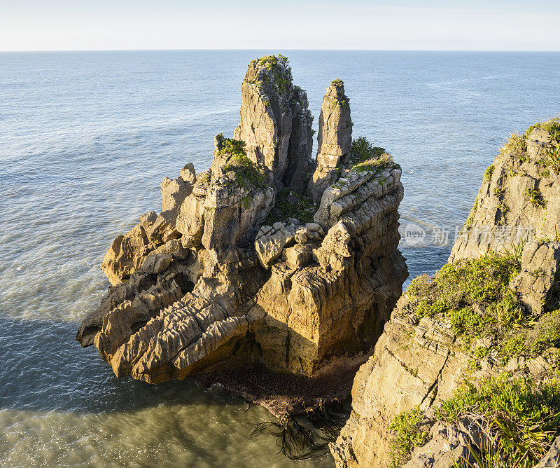 煎饼岩，新西兰