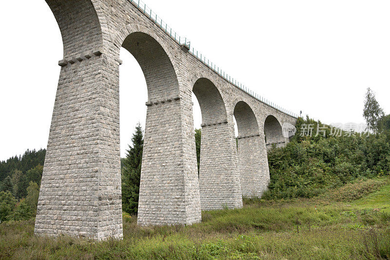 拱形铁路高架桥