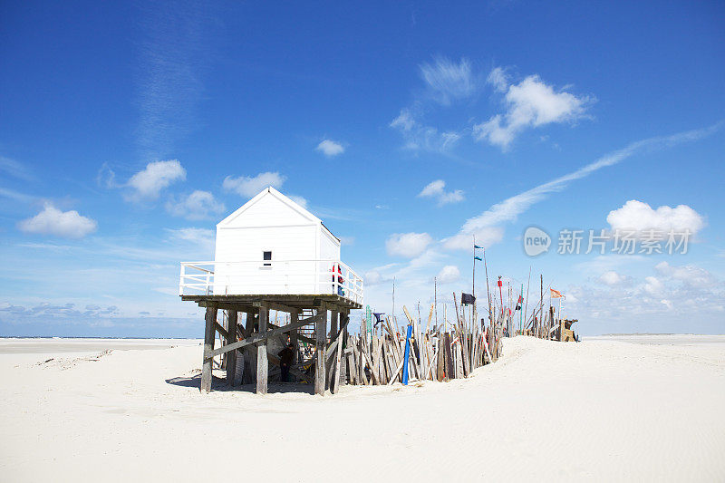 弗利兰的海滩小屋