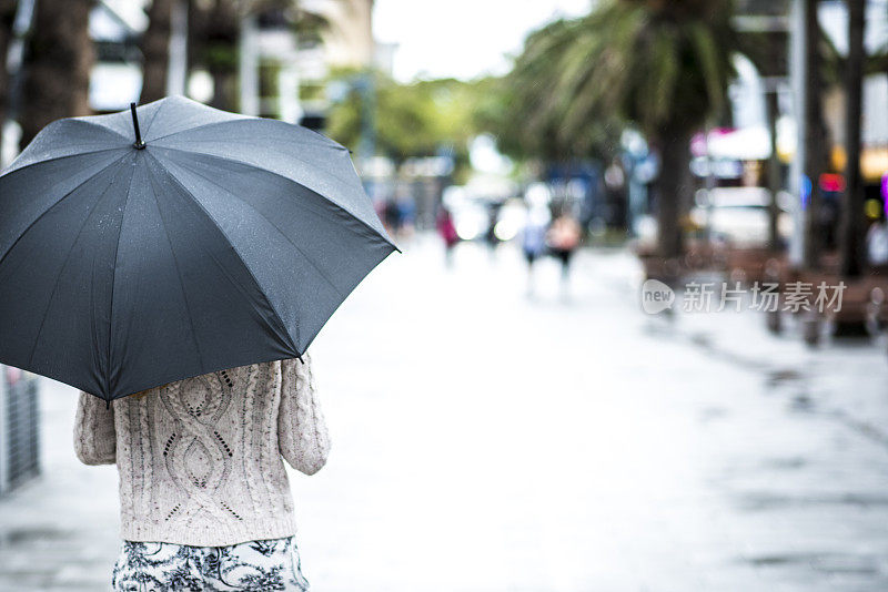 在一个下雨的早晨放松