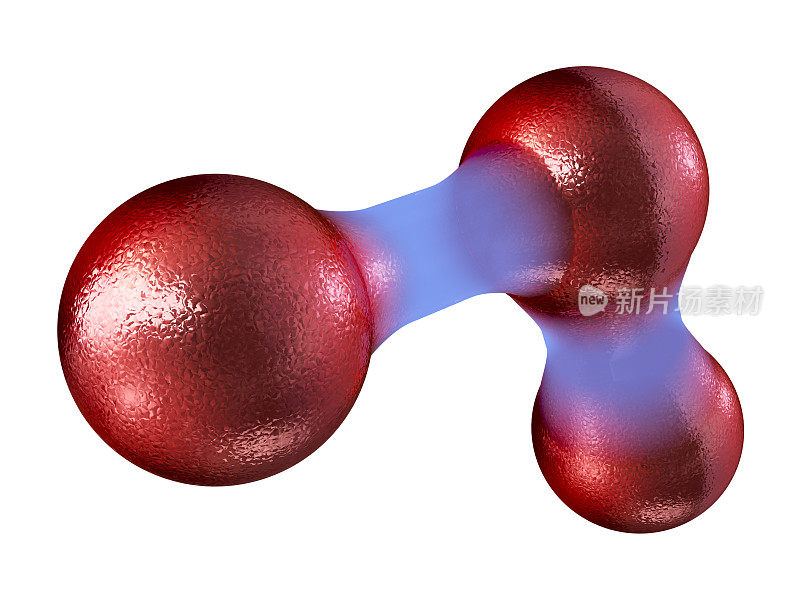 臭氧分子模型